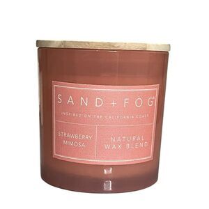 Sand + Fog Strawberry Mimosa Scented Candle 3-Wick Large 20oz